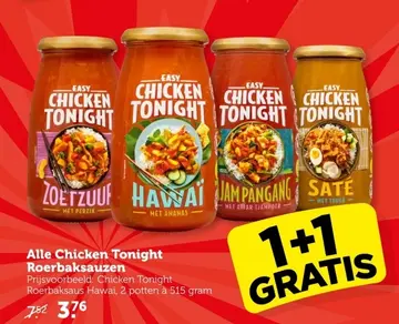 Aanbieding: Alle Chicken Tonight Roerbaksauzen