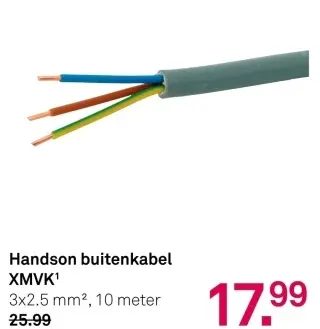 Aanbieding: Buitenkabel XMVK