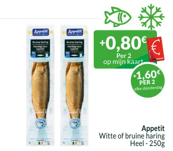 Promotie: Witte of bruine haring