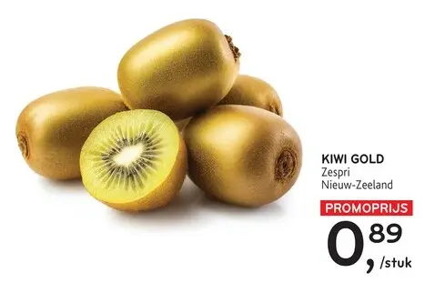 Promotie: Kiwi gold
