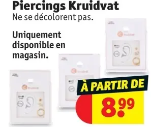 Offre: Piercings