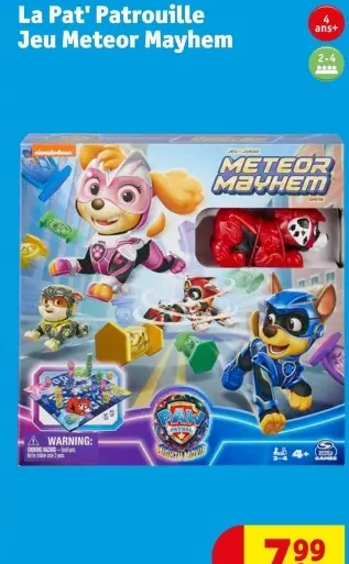 Offre: La Pat' Patrouille Jeu Meteor Mayhem