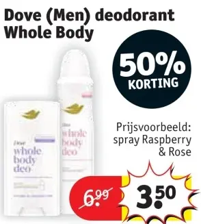 Promotie: deodorant Whole Body