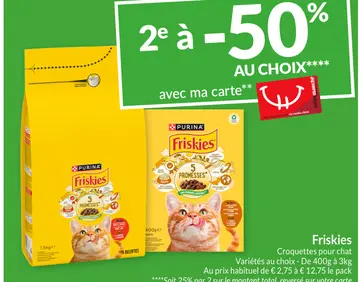 Offre: Friskies Croquettes pour chat