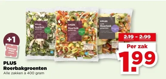 Aanbieding: Roerbakgroenten