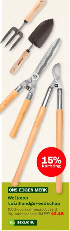 Aanbieding: takkenschaar