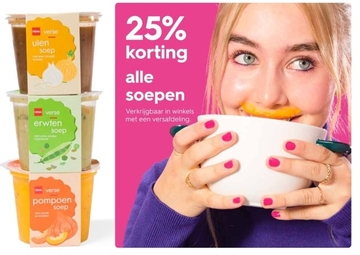 Aanbieding: verse soepen