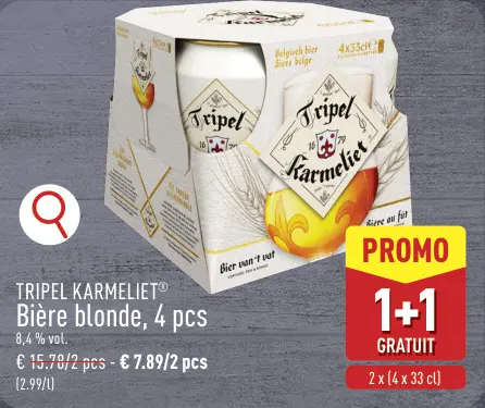 Offre: Tripel Karmeliet® Bière blonde