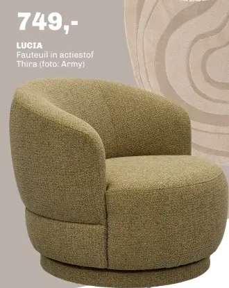 Aanbieding: LUCIA Fauteuil