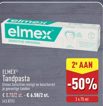 Promotie: Tandpasta