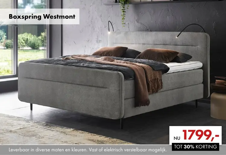Promotie: Boxspring Westmont