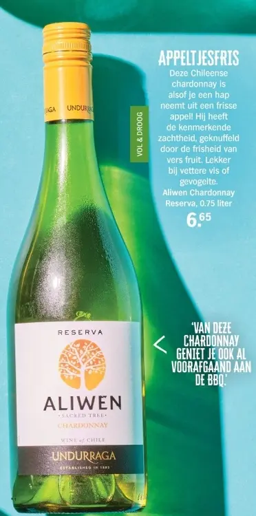 Aanbieding: Cuvee de Vignes Chardonnay alcoholvrij