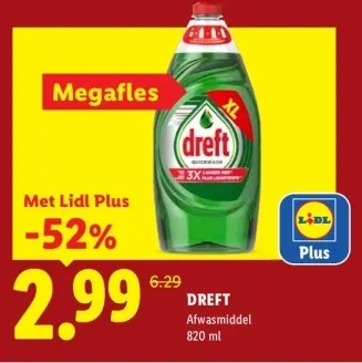 Aanbieding: Afwasmiddel