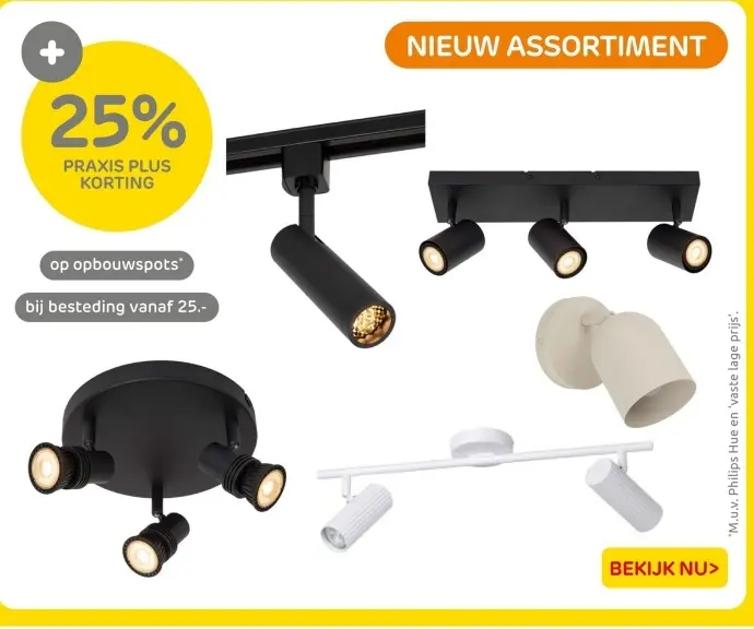 Aanbieding: Opbouwspots