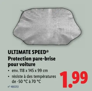 Offre: Protection pare-brise pour voiture