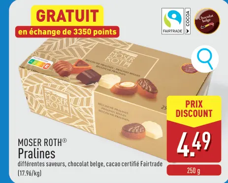 Offre: Pralines