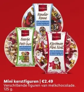 Aanbieding: Mini kerstfiguren