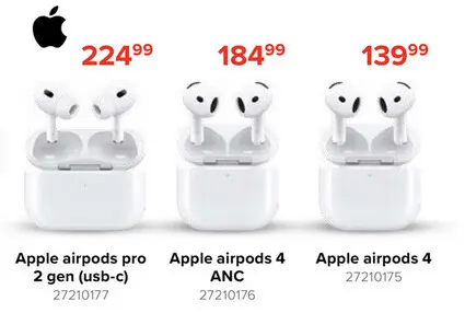 Promotie: Apple airpods pro 2 gen (usb-c)