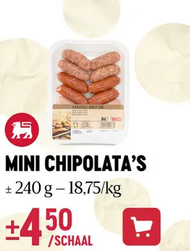 Promotie: Mini chipolata | Mix