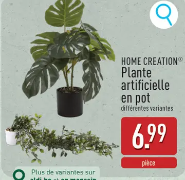 Offre: Plante artificielle en pot
