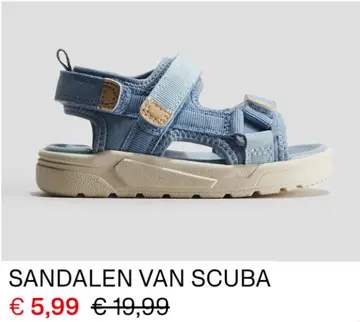 Aanbieding: Sandalen van scuba