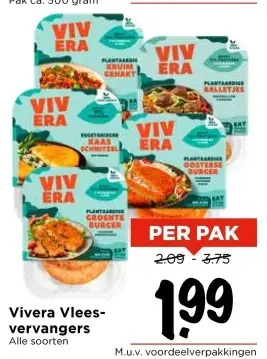 Aanbieding: Vivera Vlees-vervangers