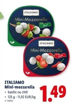 Offre: Mini-mozzarella