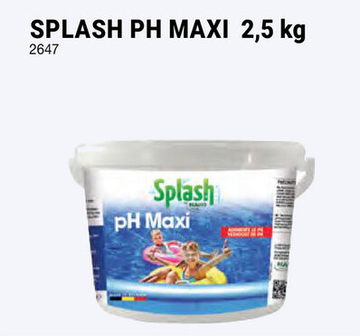 Aanbieding: Splash ph maxi 2,5 kg