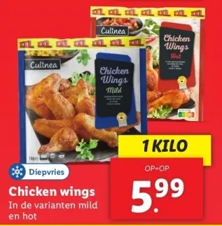 Aanbieding: Chicken wings