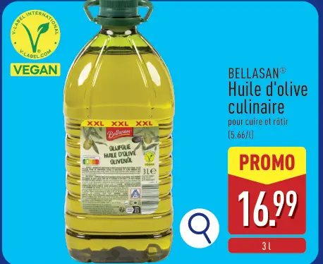Offre: Huile d'olive culinaire