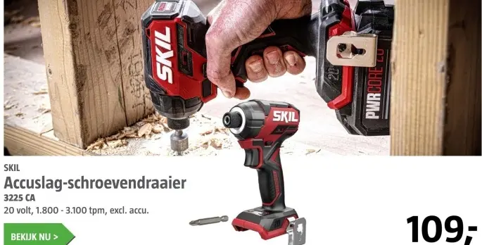 Aanbieding: Accuslag-schroevendraaier