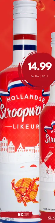 Aanbieding: Hollandse Stroopwafel Likeur