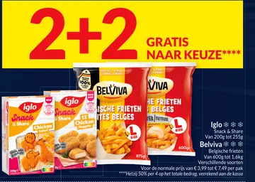 Aanbieding: Iglo Snack & Share