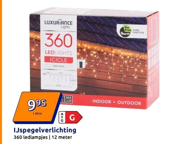 Aanbieding: IJspegelverlichting