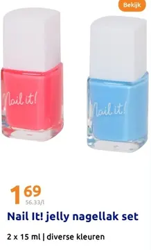 Aanbieding: Nail It! jelly nagellak set