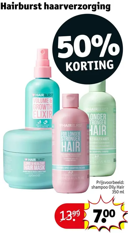 Promotie: Hairburst Haarverzorging