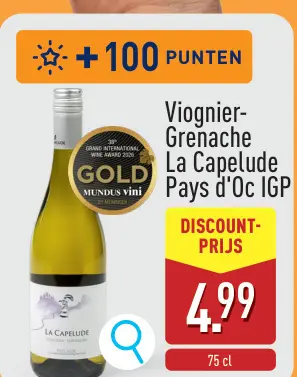 Promotie: Viognier-Grenache