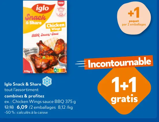 Offre: Snack & Share