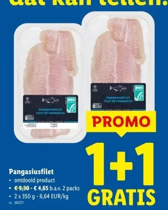 Promotie: Pangasiusfilet