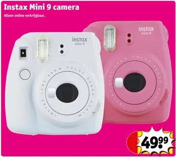 Aanbieding: Instax Mini 9 camera