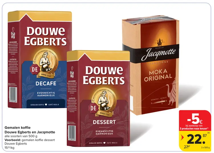 Promotie: Gemalen koffie