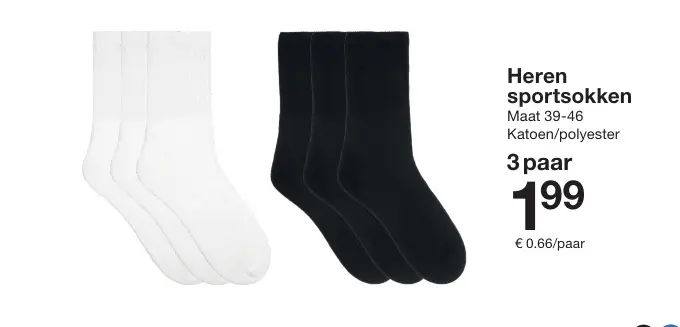 Promotie: Heren sportsokken