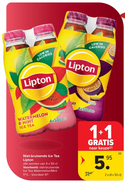 Promotie: Ice Tea Lipton