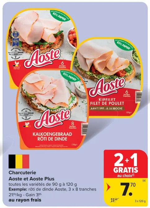 Offre: Aoste et Aoste Plus