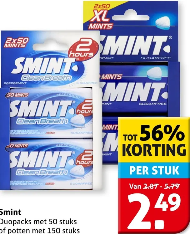 Aanbieding: Mints