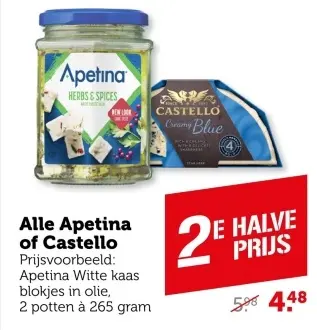 Aanbieding: Alle Apetina of Castello
