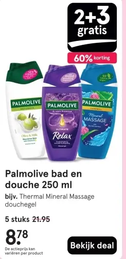 Aanbieding: Palmolive bad en douche