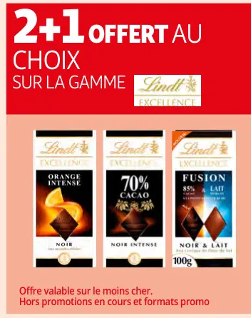 Promotie: Lindt Excellence