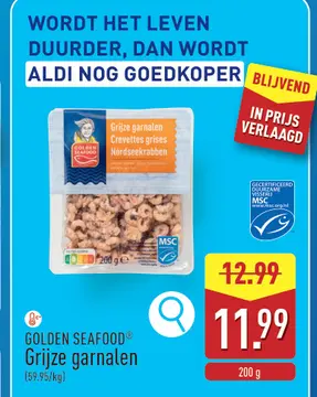 Aanbieding: Grijze garnalen
