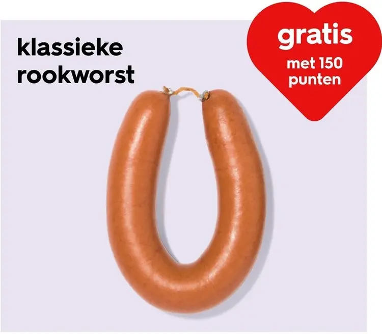 Aanbieding: Klassieke rookworst